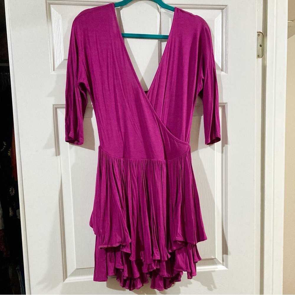 RARE Topshop Work It fuschia dress - Picture 1 of 9